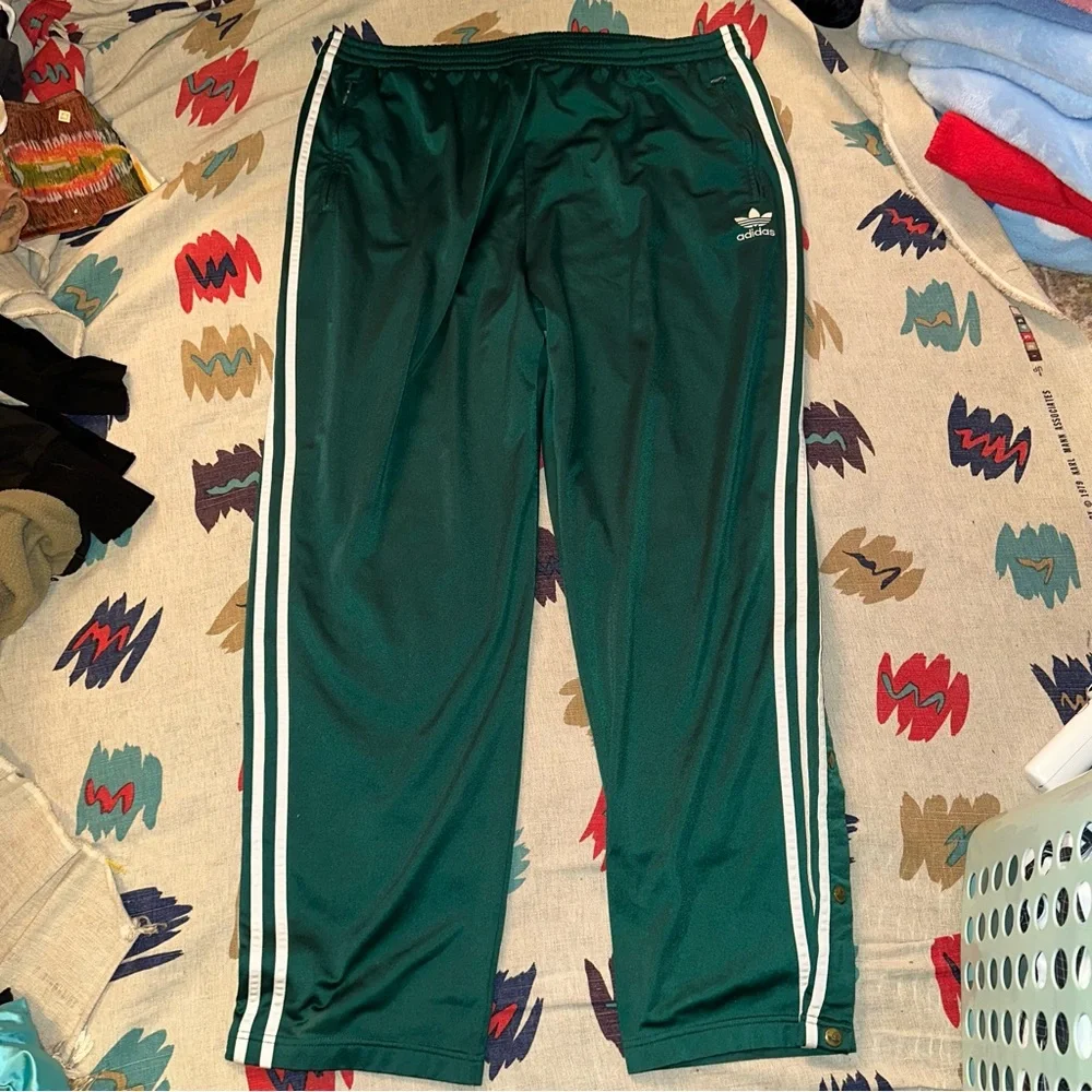 Vintage adidas Originals 3 Stripes Adibreak Tear Away Track Pants - Picture 4 of 8